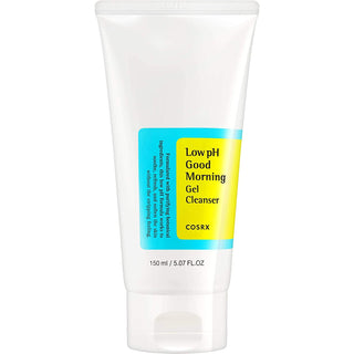 COSRX Low pH Good Morning Gel Cleanser 150ml — gentle BHA gel cleanser for combination and oily skin