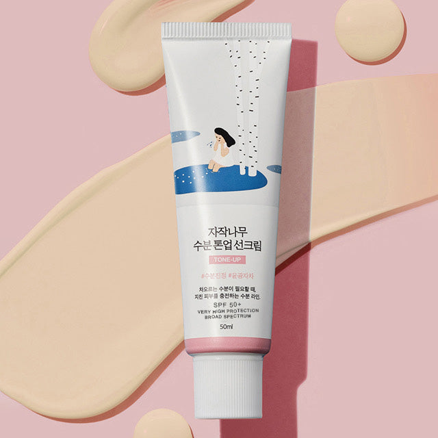 Round Lab Birch Juice sunscreen back label and ingredients