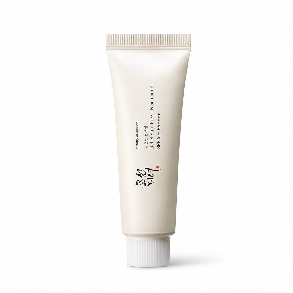 Beauty of Joseon Relief Sun Rice and Probiotics SPF50+ PA++++ 50ml — lightweight Korean sunscreen, no white cast